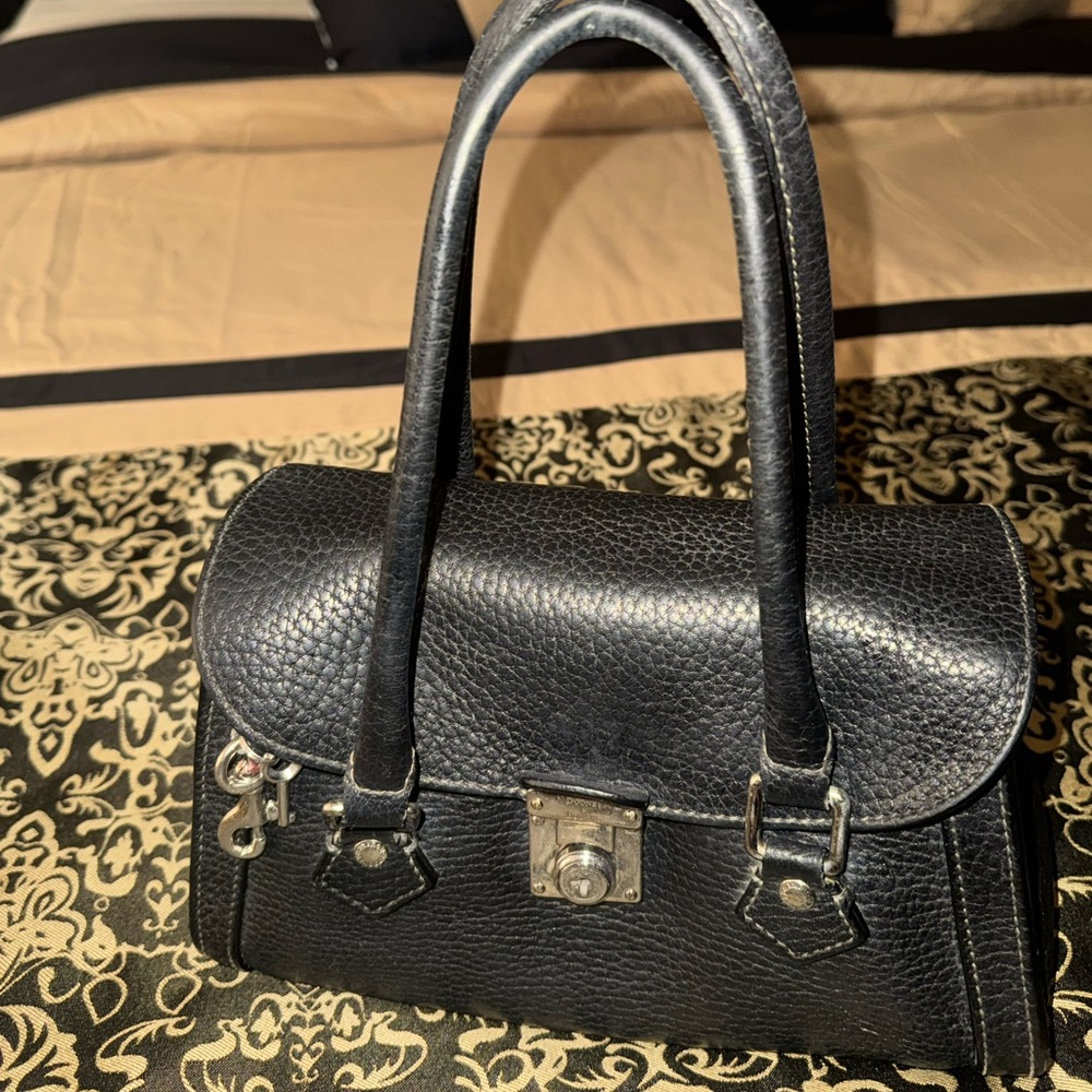 ***UPDATE***  VINTAGE DOONEY & BOURKE MINI ALTO FLAP SATCHEL
